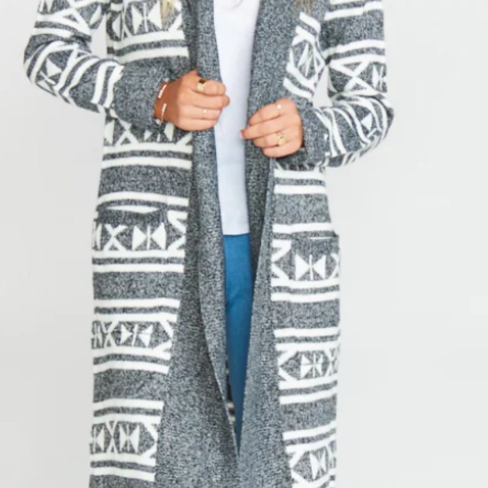 Show Me Your Mumu Trench Cardigan in XL